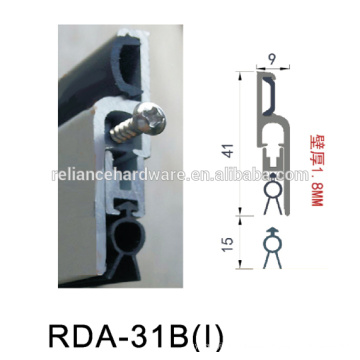 Ruido - parte inferior de la puerta de aluminio que se reduce hacia abajo sello Threhold inferior